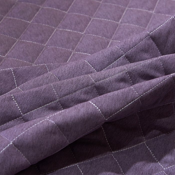 91家纺网 家纺一手货源 找家纺 网红馆 2025新款芭莎风情床裙三件套 浪漫紫