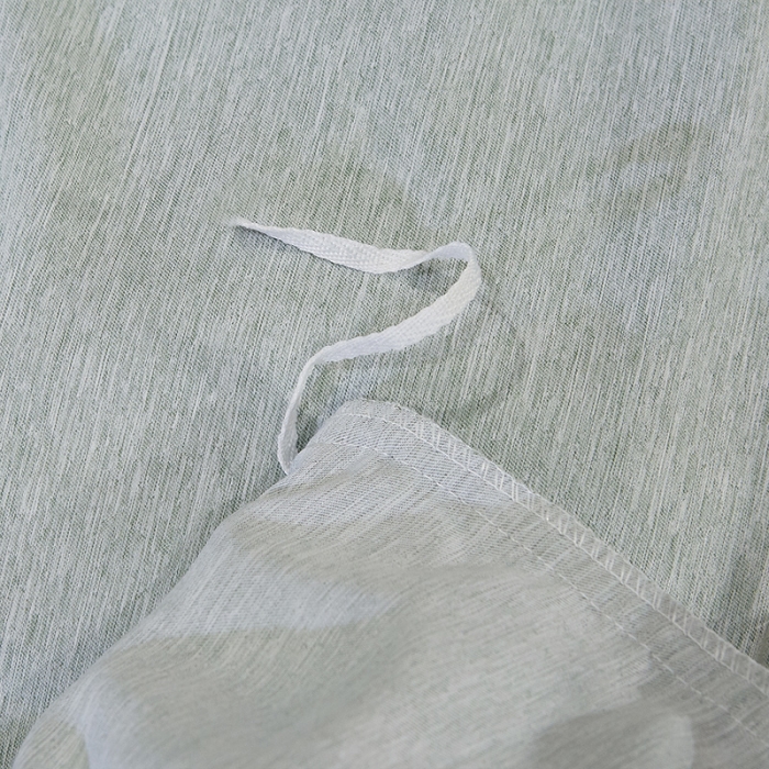 91家纺网 家纺一手货源 找家纺 网红馆 2025新款芭莎风情床裙三件套 石青色