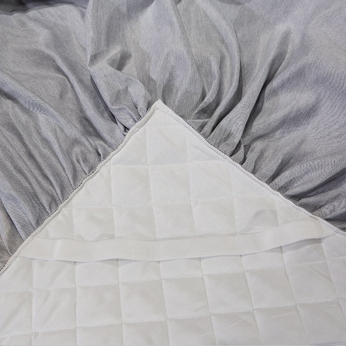 91家纺网 家纺一手货源 找家纺 网红馆 2025新款芭莎风情床裙三件套 烟熏灰