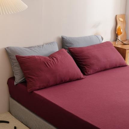 91家纺网 家纺一手货源 找家纺 （总）简煦 2025新款全棉针织印染纯色单床单