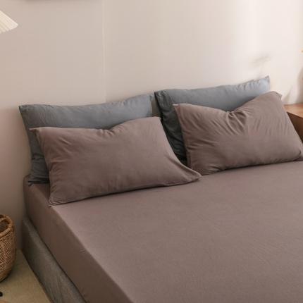 91家纺网 家纺一手货源 找家纺 （总）简煦 2025新款全棉针织印染纯色单床单