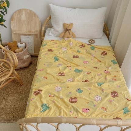 91家纺网 家纺一手货源 找家纺 星期八 2021新款凉感毯 彩虹园