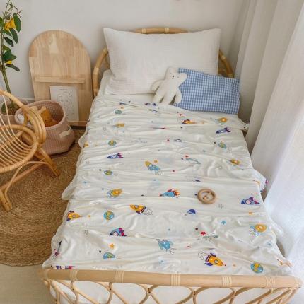 91家纺网 家纺一手货源 找家纺 星期八 2021新款凉感毯 星球