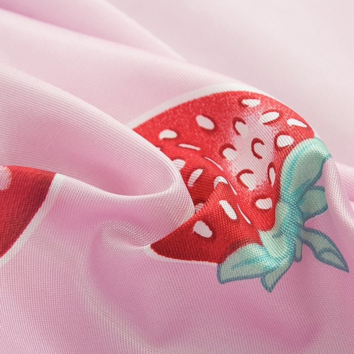 91家纺网 家纺一手货源 找家纺 纽缦 2021新款冰丝凉席三件套床笠款 草莓