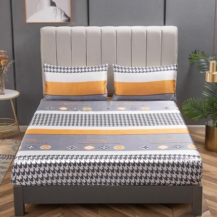 纽缦 2021新款冰丝凉席三件套床笠款 高雅品质