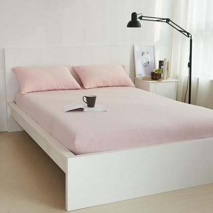 91家纺网 家纺一手货源 找家纺 （总）简煦2025新款全棉色纺针织棉条纹纯色四件套系列2单床笠