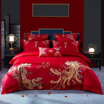 91家纺网 家纺一手货源 找家纺 （总）高大尚婚庆馆 2023春夏新品 贡缎长绒棉系列