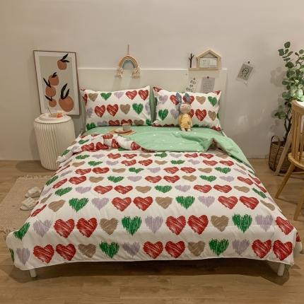 91家纺网 家纺一手货源 找家纺 （总）2021新款长绒棉夏被四件套