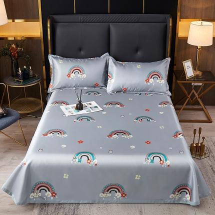 91家纺网 家纺一手货源 找家纺 （总）青竹苑 2021冰丝席床单款可水洗折叠天丝空调席三件套