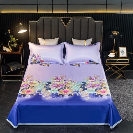 91家纺网 家纺一手货源 找家纺 （总）青竹苑 2021冰丝席床单款可水洗折叠天丝空调席三件套