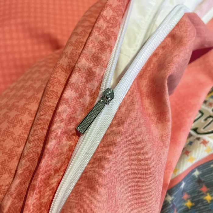 91家纺网 家纺一手货源 找家纺 金爱家 2021新款全棉13372四件套条格简约系列 欧派