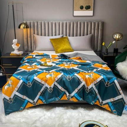 91家纺网 家纺一手货源 找家纺 （总）卡奥 2021新款凉感丝夏被