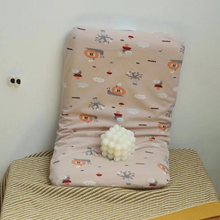 91家纺网 家纺一手货源 找家纺 2021全棉针织儿童学生乳胶面包枕卡通儿童枕30*50cm