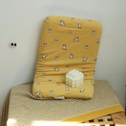 91家纺网 家纺一手货源 找家纺 2021全棉针织儿童学生乳胶面包枕卡通儿童枕30*50cm