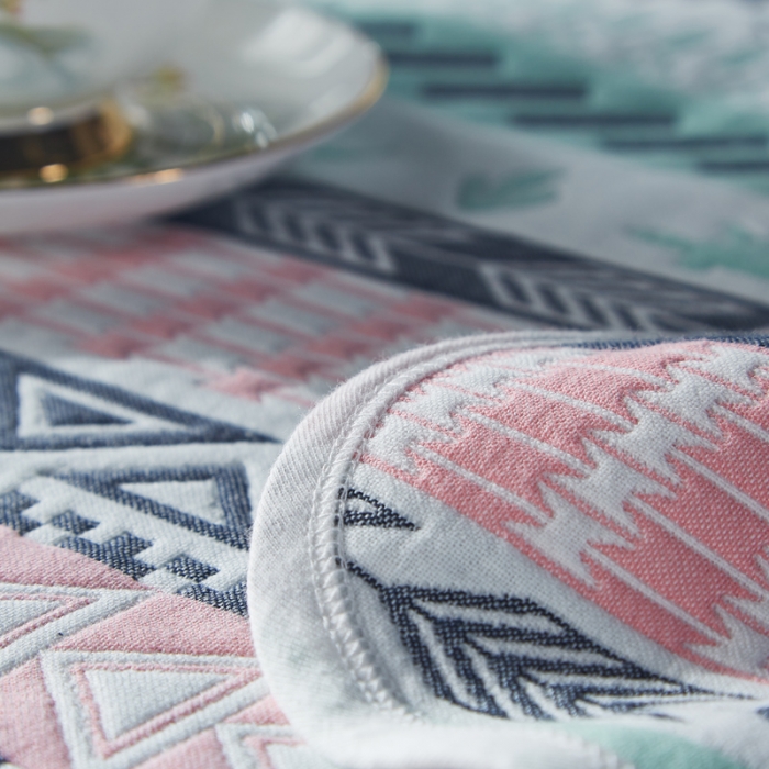 91家纺网 家纺一手货源 找家纺 朴尔 2021新款全棉六层纱布凉席床单床盖 侏罗纪