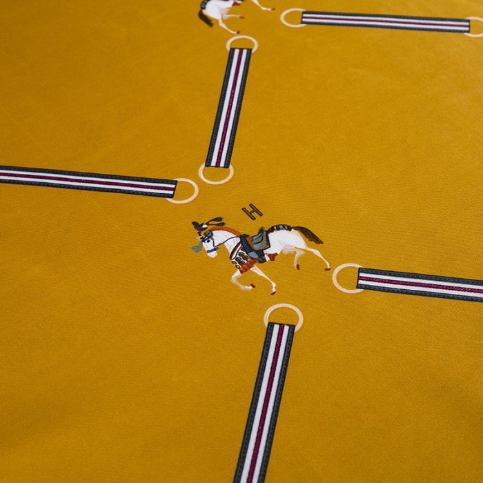 91家纺网 家纺一手货源 找家纺 迷仙巢2021新款冰丝凉席（床裙款） 策马奔腾