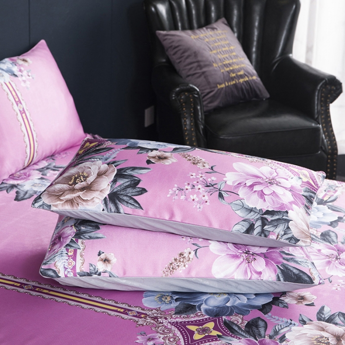 91家纺网 家纺一手货源 找家纺 迷仙巢2021新款冰丝凉席（床裙款） 繁花似锦