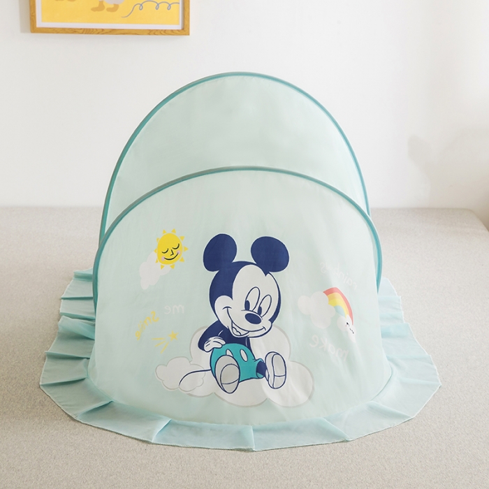 91家纺网 家纺一手货源 找家纺 （总）小芽家居 迪士尼正版授权带防伪迪士尼蚊帐