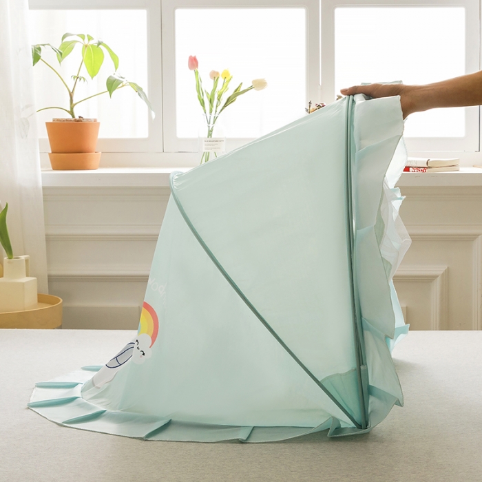 91家纺网 家纺一手货源 找家纺 （总）小芽家居 迪士尼正版授权带防伪迪士尼蚊帐