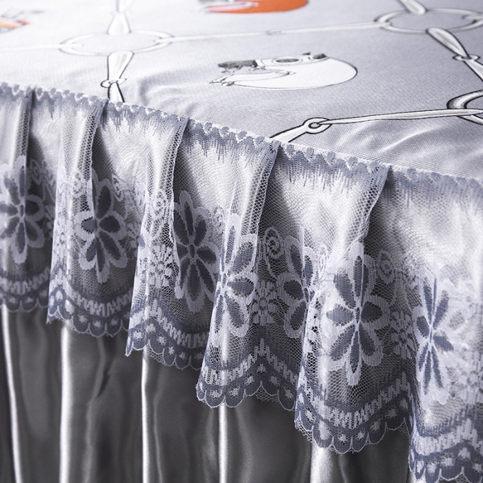 91家纺网 家纺一手货源 找家纺 迷仙巢2021新款冰丝凉席（床裙款） 天马行空