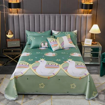 91家纺网 家纺一手货源 找家纺 （总）迷仙巢2021新款印花冰丝凉席（床单款）