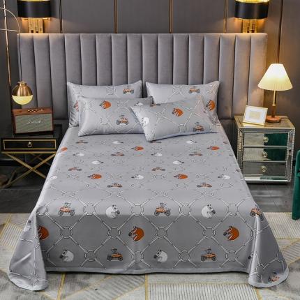 91家纺网 家纺一手货源 找家纺 （总）迷仙巢2021新款印花冰丝凉席（床单款）