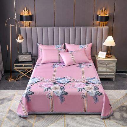 迷仙巢2021新款印花冰丝凉席（床单款） 繁花似锦