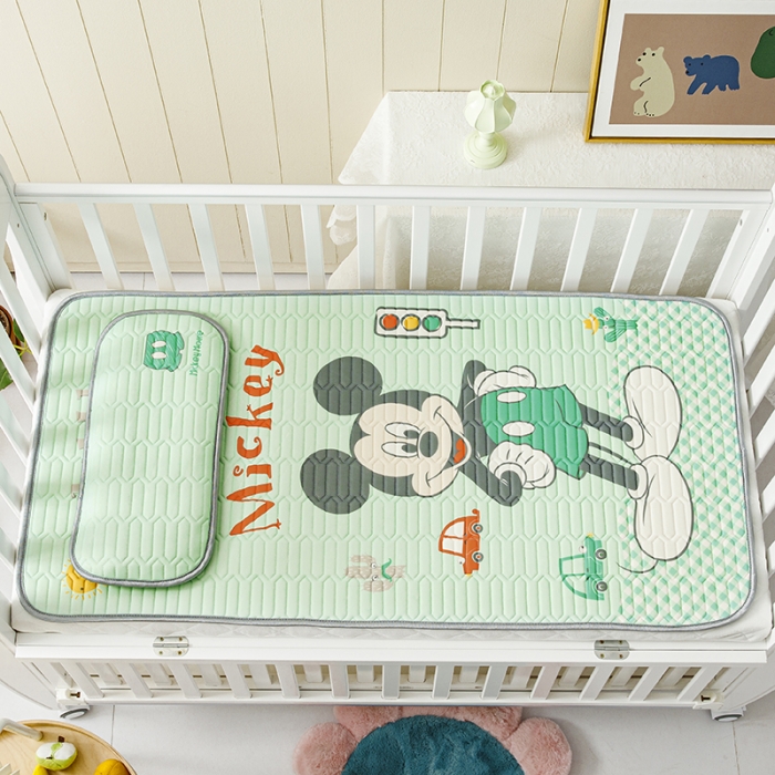 91家纺网 家纺一手货源 找家纺 （总）小芽家居 迪士尼正版授权带防伪2024迪士尼乳胶凉席