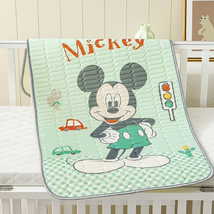 91家纺网 家纺一手货源 找家纺 （总）小芽家居 迪士尼正版授权带防伪2024迪士尼乳胶凉席