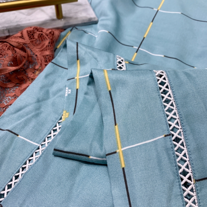 91家纺网 家纺一手货源 找家纺 棉生活家纺 2022新款莫代尔天丝夏被 卡洛特-绿