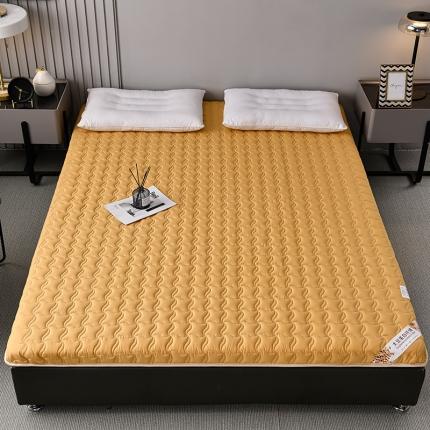 宇煊床垫 2021新款双人大豆纤维床垫 活力橙厚度5cm
