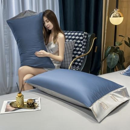 91家纺网 家纺一手货源 找家纺 （总）蓝米卡夫 2021新款艾迪&amp;卡夫单枕套