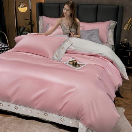 91家纺网 家纺一手货源 找家纺 （总）蓝米卡夫 2021新款艾迪&amp;卡夫单被套