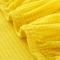 91家纺网 家纺一手货源 找家纺 雷盛家纺 2021新款玉米粒坐垫套 柠檬黄