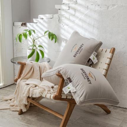 91家纺网 家纺一手货源 找家纺 （总）头等舱 2022新款全棉A类大豆抗菌防螨枕芯