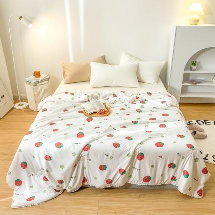 91家纺网 家纺一手货源 找家纺 （总）佰亿莱 2024新款针织棉夏被