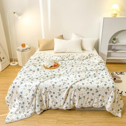 91家纺网 家纺一手货源 找家纺 （总）佰亿莱 2024新款针织棉夏被