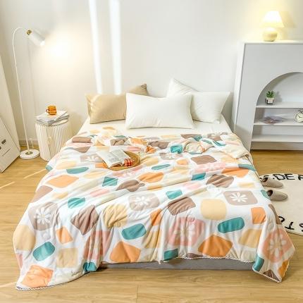 91家纺网 家纺一手货源 找家纺 （总）佰亿莱 2024新款针织棉夏被