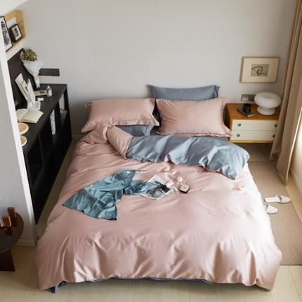 91家纺网 家纺一手货源 找家纺 （总）时光里2021新款100支长绒棉贡缎单被套