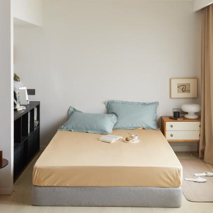 91家纺网 家纺一手货源 找家纺 （总）时光里2021新款100支长绒棉贡缎单床单床笠