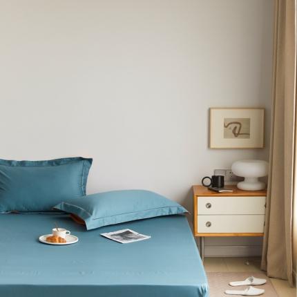 91家纺网 家纺一手货源 找家纺 （总）时光里2021新款100支长绒棉贡缎单床单床笠