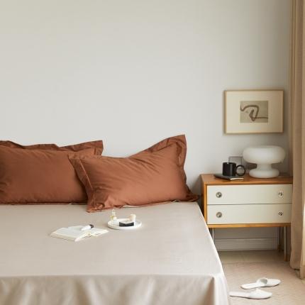 91家纺网 家纺一手货源 找家纺 （总）时光里2021新款100支长绒棉贡缎单床单床笠