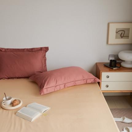 91家纺网 家纺一手货源 找家纺 （总）时光里2021新款100支长绒棉贡缎单枕套