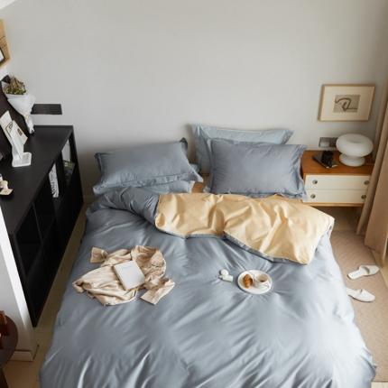 91家纺网 家纺一手货源 找家纺 （总）2021新款100支长绒棉贡缎四件套