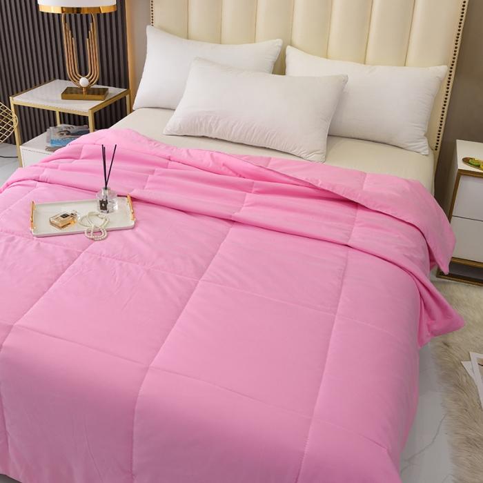 91家纺网 家纺一手货源 找家纺 .2021夏被纯色夏凉被凉感夏被空调被