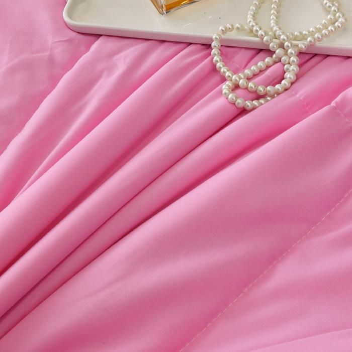 91家纺网 家纺一手货源 找家纺 .2021夏被纯色夏凉被凉感夏被空调被