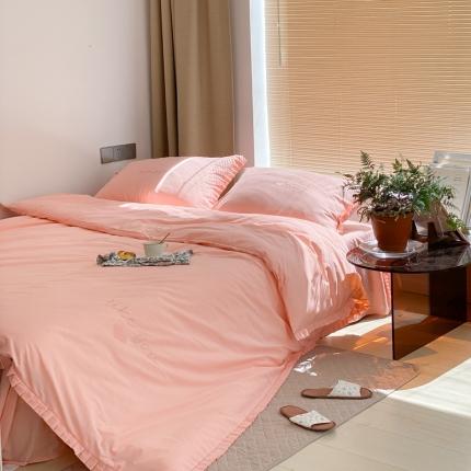 91家纺网 家纺一手货源 找家纺 （总）六巷胡同 2021新款ins风水洗棉木耳边系列