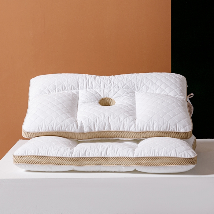 91家纺网 家纺一手货源 找家纺 （总）星芯合 2024新款护耳软管枕头40*60cm一只