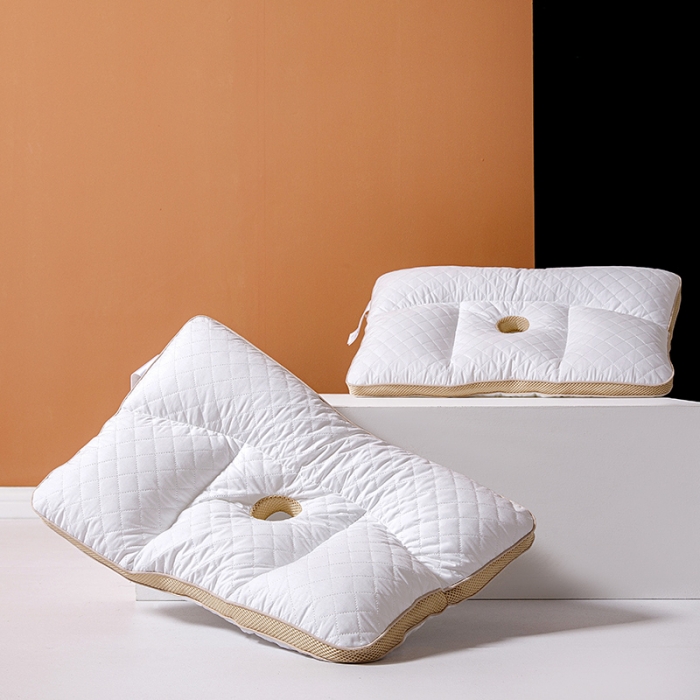 91家纺网 家纺一手货源 找家纺 （总）星芯合 2024新款护耳软管枕头40*60cm一只