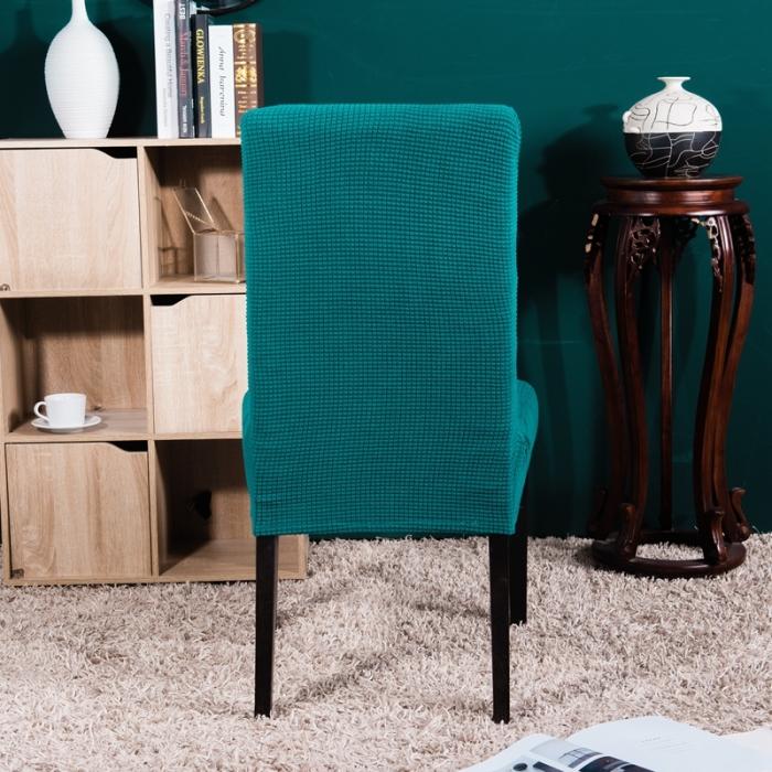 91家纺网 家纺一手货源 找家纺 特价210g弹力玉米绒加厚餐桌一体椅套 饭店防尘椅子套 椅套